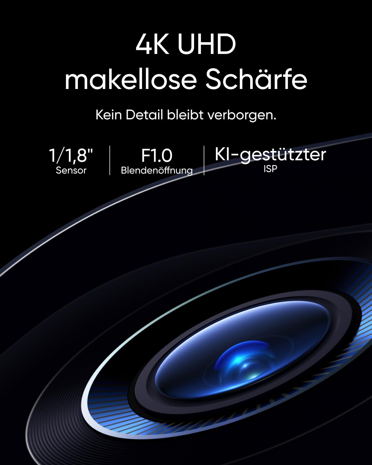 eufyCam S3 Pro 4-Kamera-Set, 4K Kabellose Solar-Überwachungskamera Außen, MaxColor Nachtsicht, Forever Power 2.0, Gesichtserkennung-KI, Erweiterbarer Lokaler Speicher, Ohne Montaliche ABO-Kosten